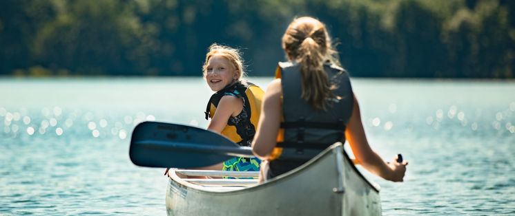 Campers Canoeing