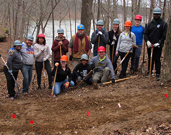 SIU Volunteers at Touch of Nature