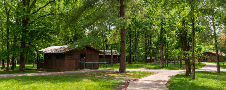 Cabins at Touch of Nature's Camp 2